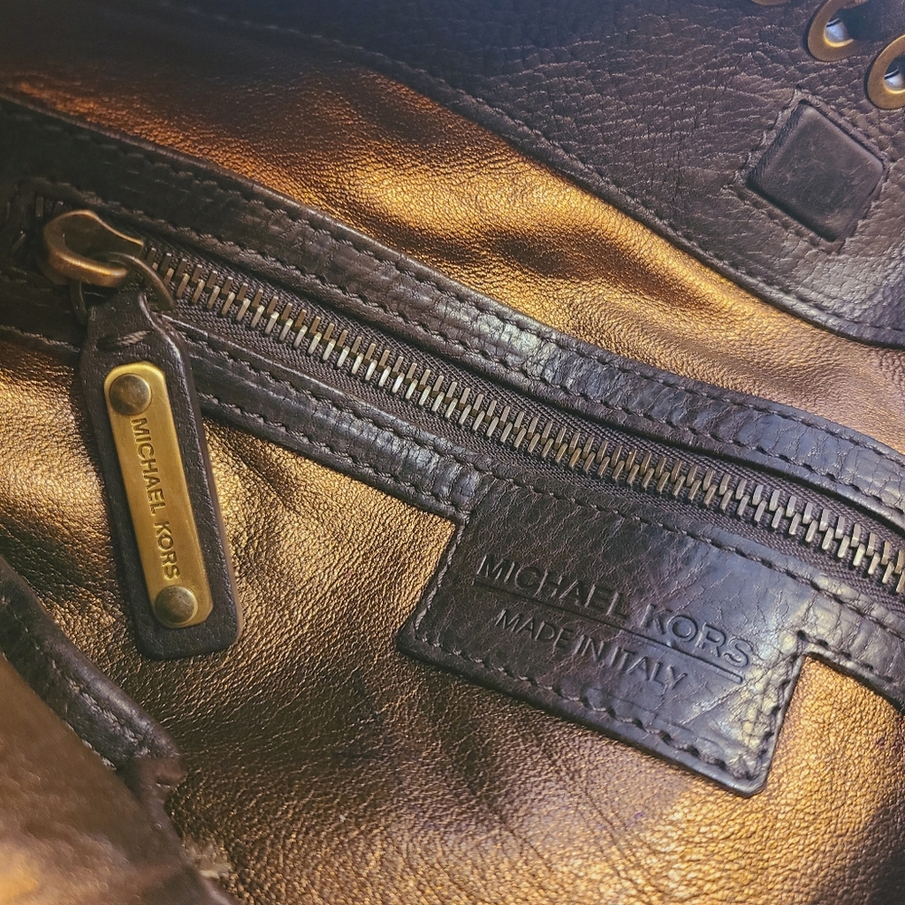 Michael Kors Italian Chocolate Brown Hobo Bag (OS) - Picture 2 of 15